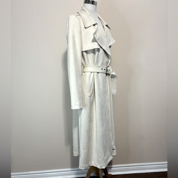 Guess Women’s Belted Microfibre Trench Coat - Picture 3 of 8